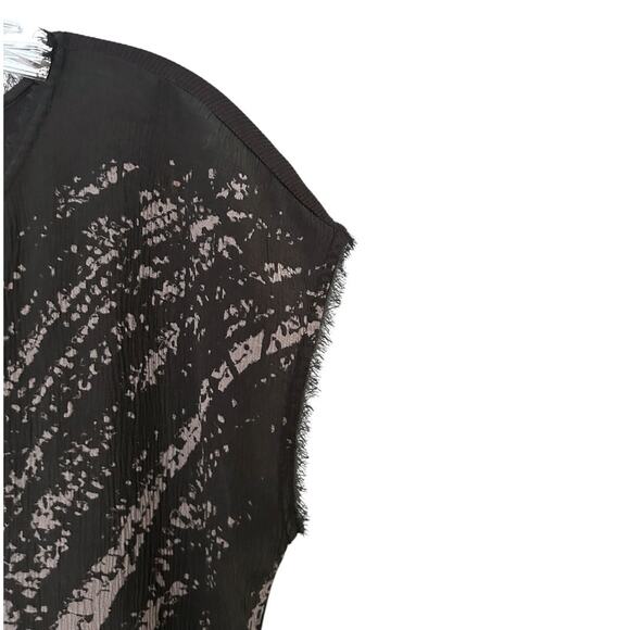 Go by Go Silk Make A Statement Sheath Dress Women’s Small Black Vortex Print - Picture 5 of 7